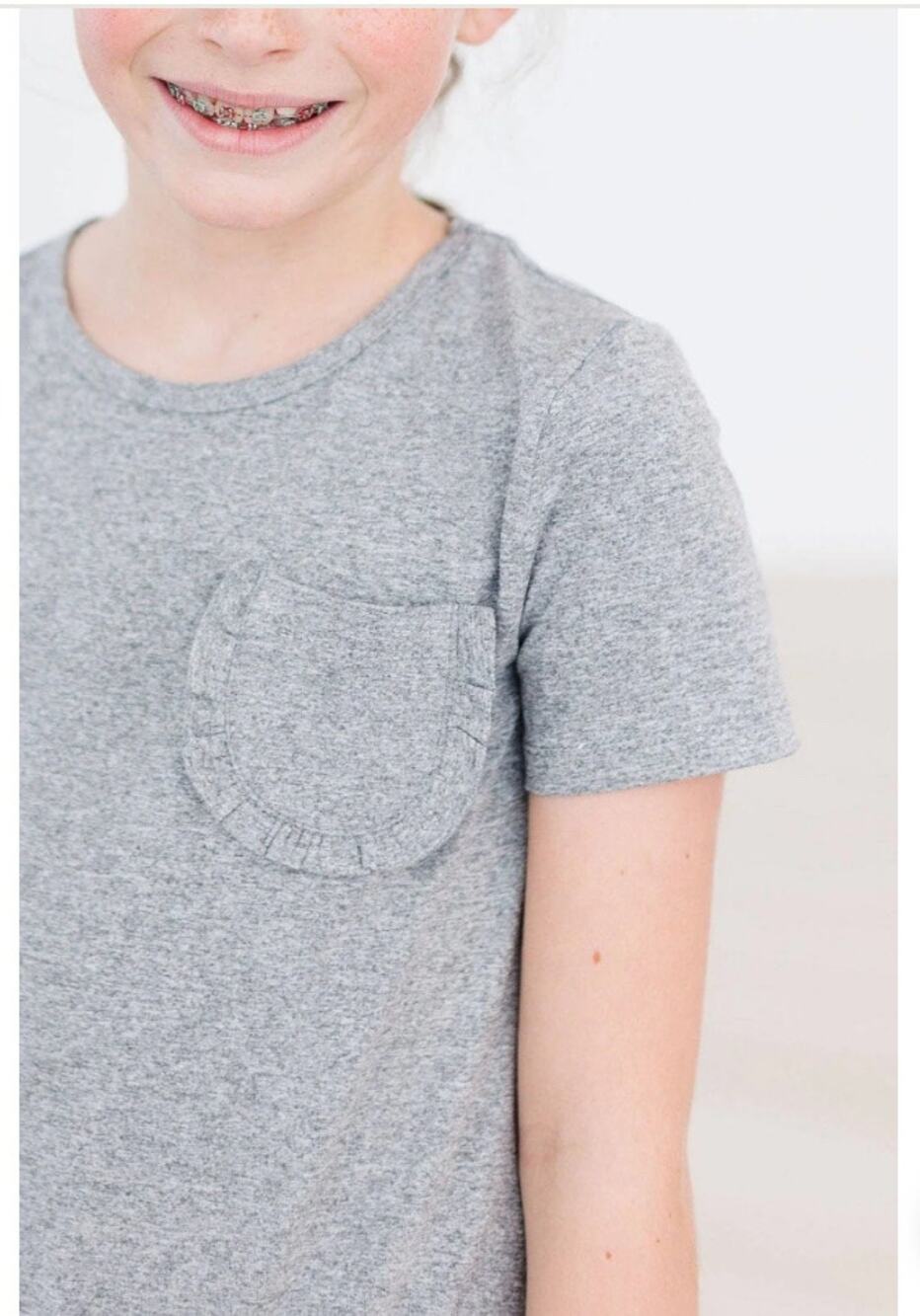 Mila & Rose Gray T-shirt dress